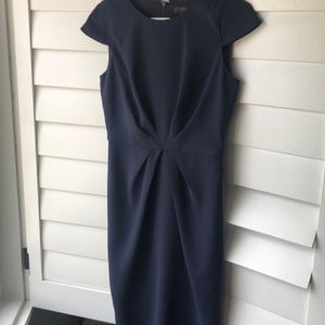 J Crew Navy Dress 0